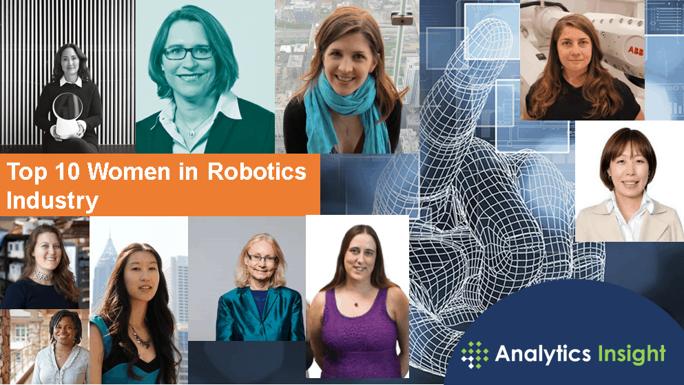 Images of top 10 women in robotics
